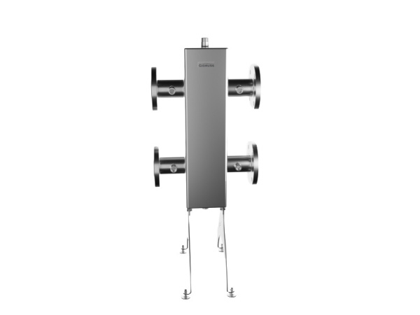 GRSS-400-65 (нерж., до 400 кВт, фланец 1-65-10 ГОСТ 12820-81, сечение корпуса 150х150 мм, 4 доп. подключения Rp ½″)